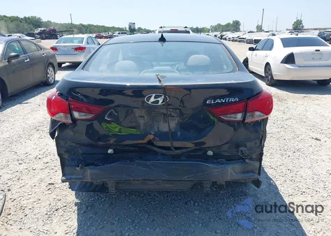 2016 Hyundai Elantra Se из США, поврежденный, VIN 5NPDH4AE6GH716541